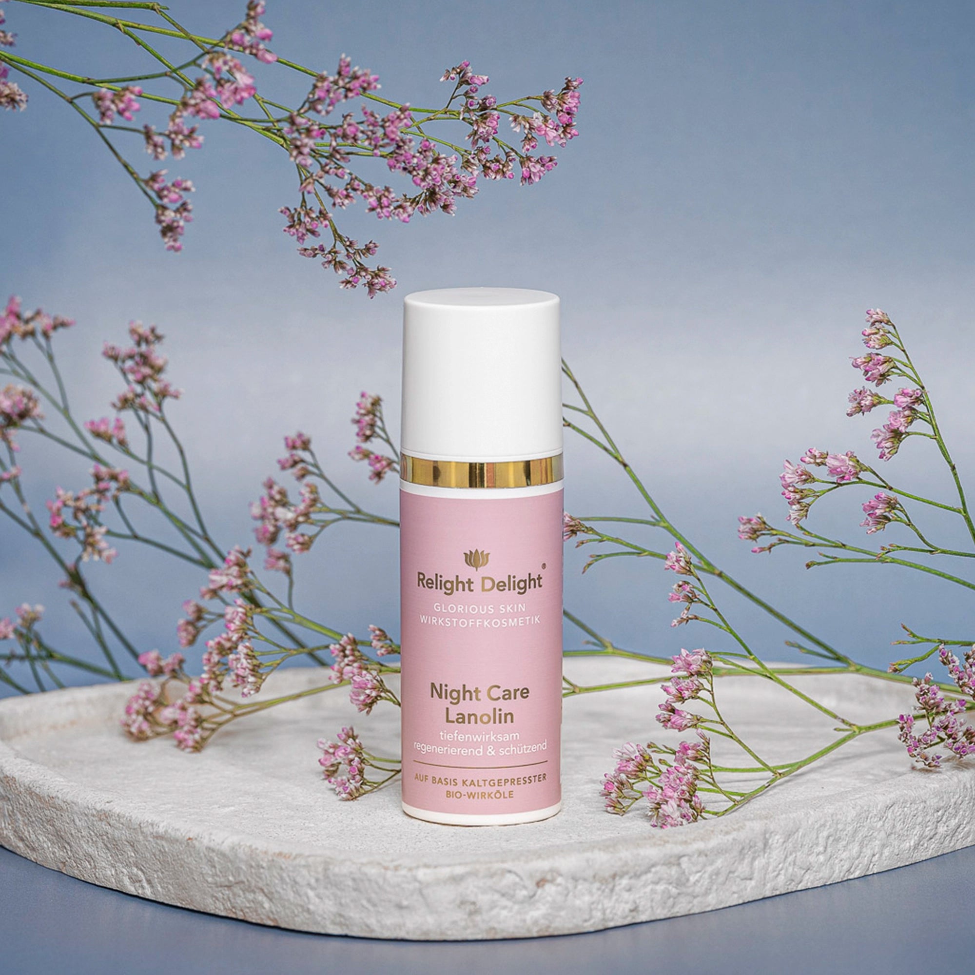 Glorious Skin - Krem na noc z lanoliną - 50 ml