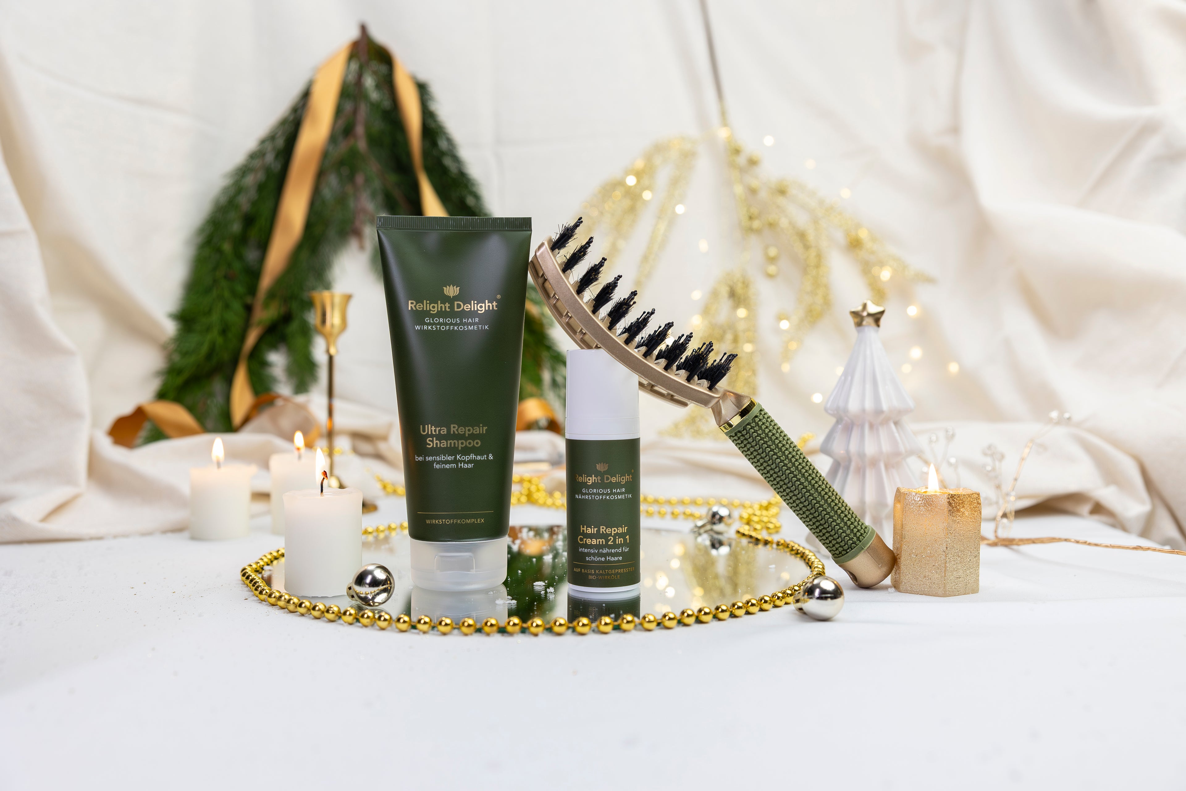 Świąteczny Zestaw do Włosów: Ultra Regeneracja Keratynowa