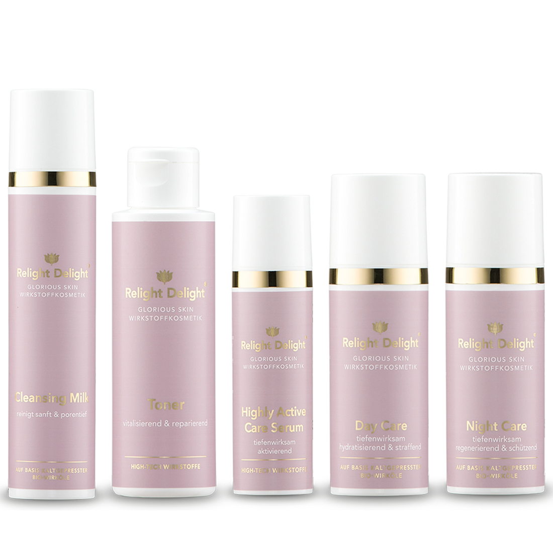 Glorious Skin - Zestaw do pielęgnacji twarzy - wegański