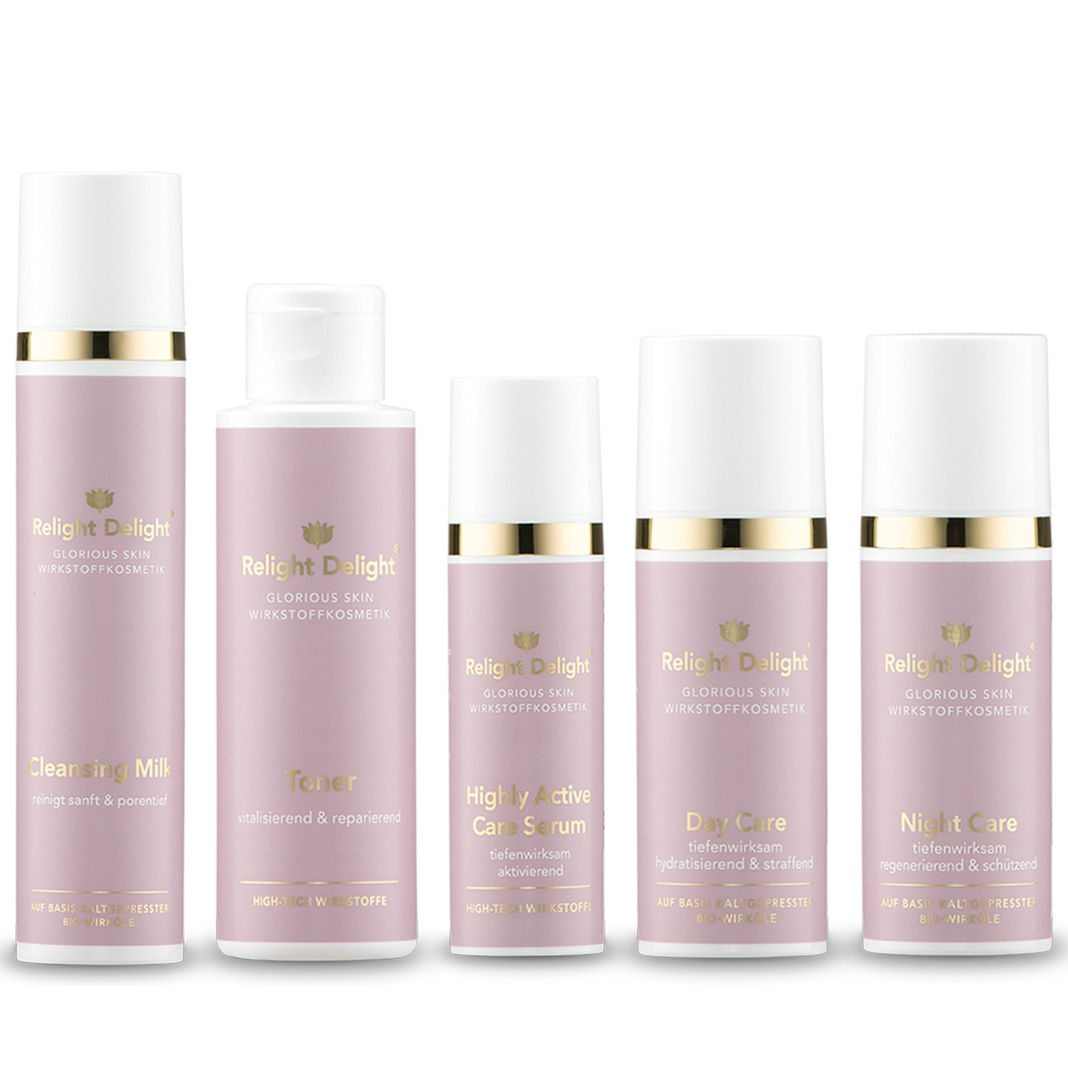 Glorious Skin - Zestaw do pielęgnacji twarzy - wegański