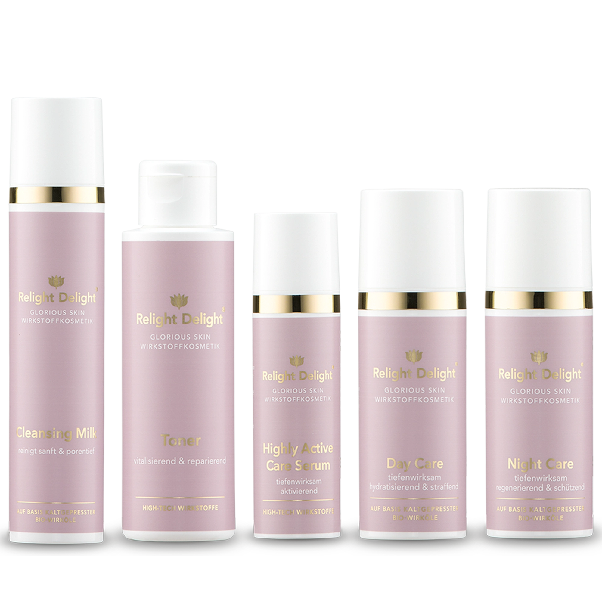 Glorious Skin - Zestaw do pielęgnacji twarzy - wegański