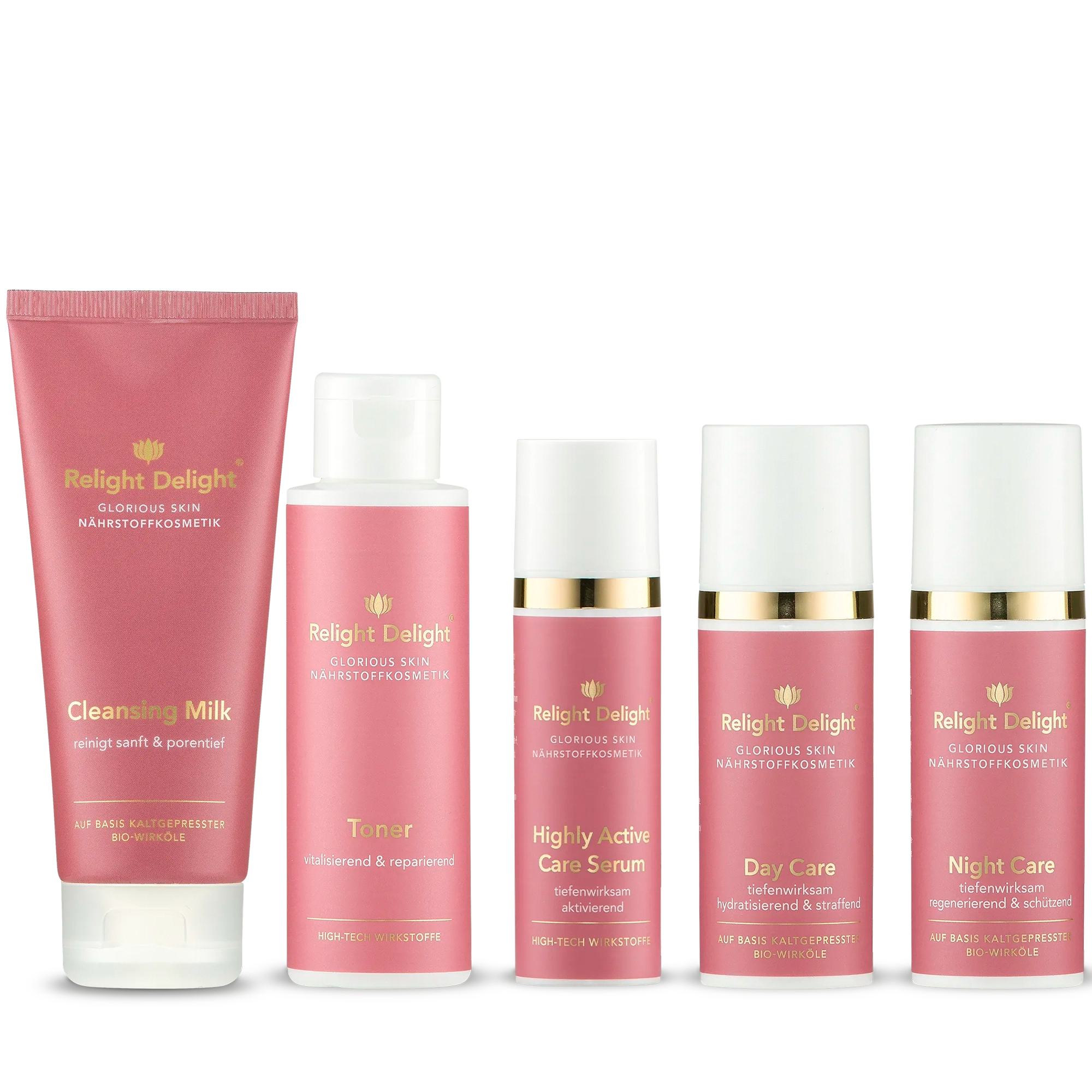 Glorious Skin - Zestaw do pielęgnacji twarzy - nieperfumowany