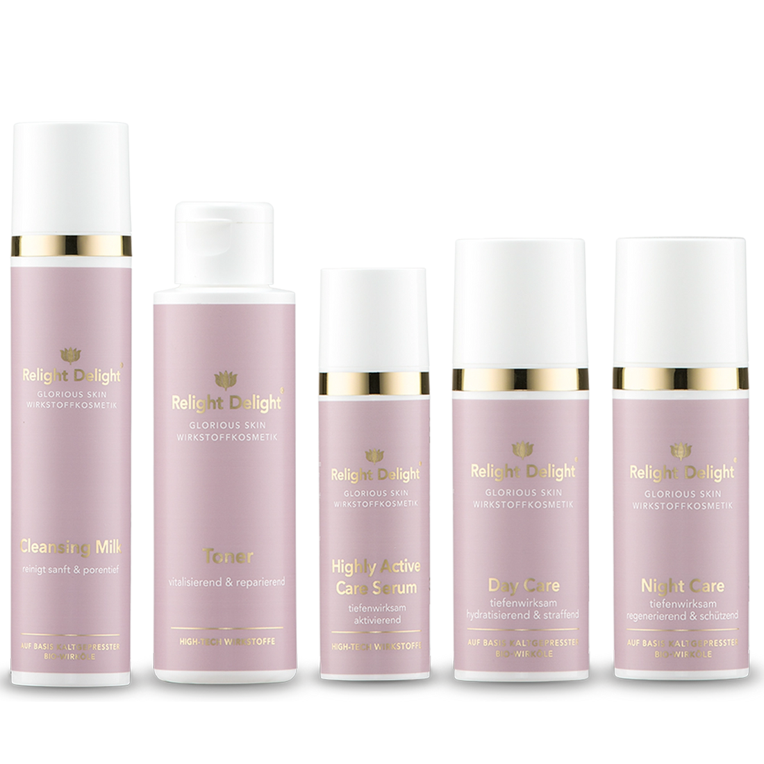 Glorious Skin - Zestaw do pielęgnacji twarzy - nieperfumowany