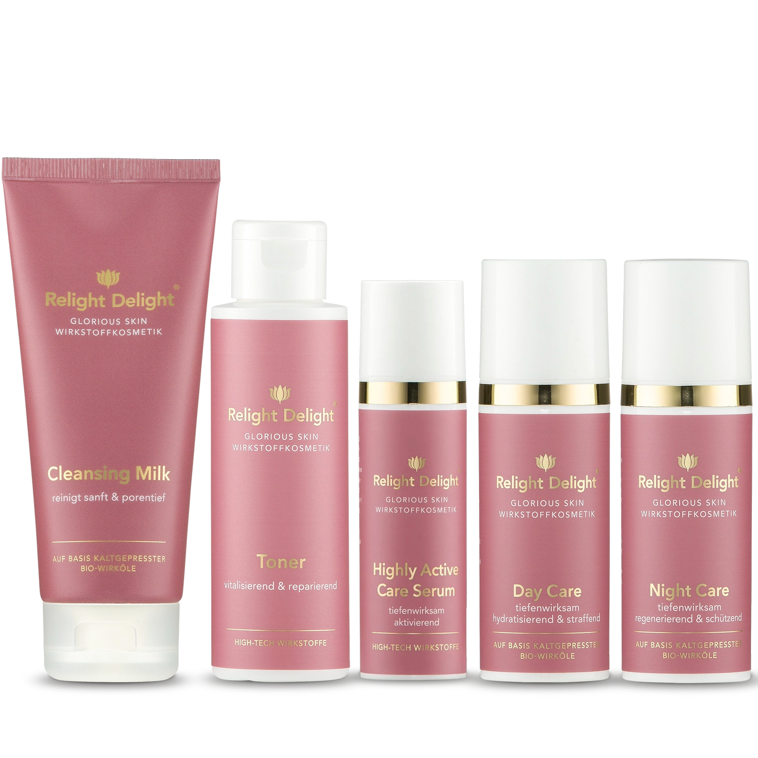 Glorious Skin - Zestaw do pielęgnacji twarzy - nieperfumowany