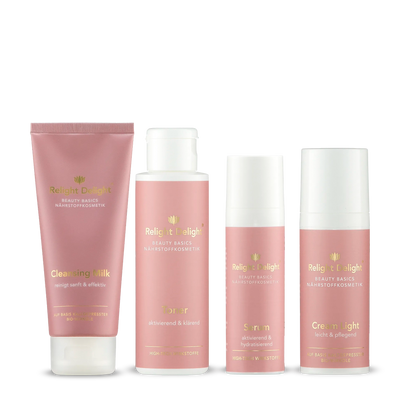 Beauty Basics - Lekki zestaw do pielęgnacji twarzy - częściowo nieperfumowany