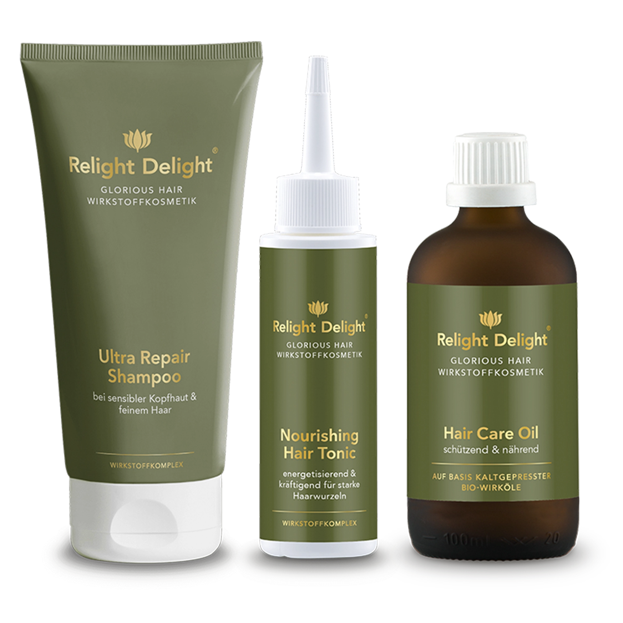 Glorious Hair - Zestaw do pielęgnacji włosów - Siła Keratyny - nieperfumowany