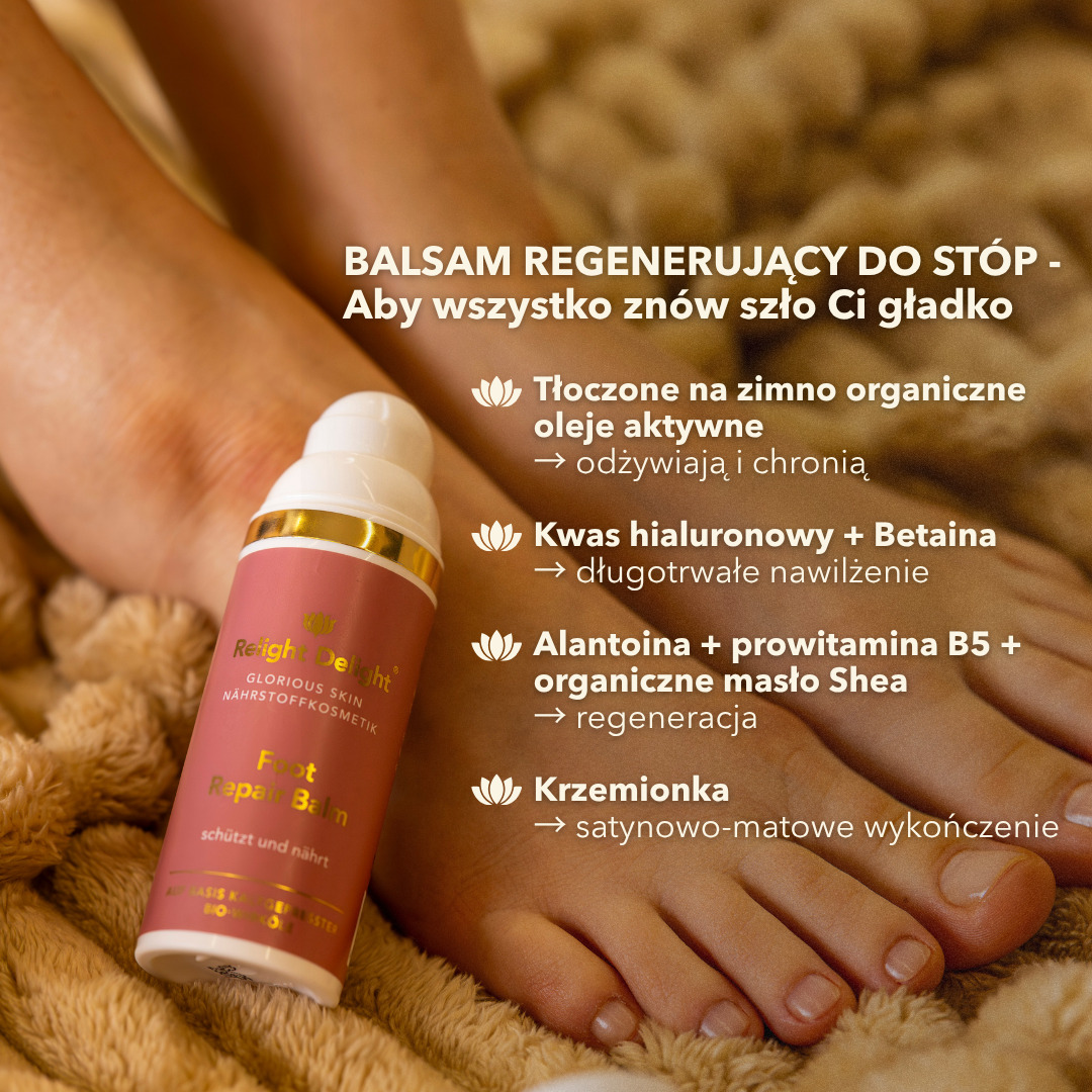 Glorious Skin - Balsam regenerujący do stóp - nieperfumowany - 50 ml