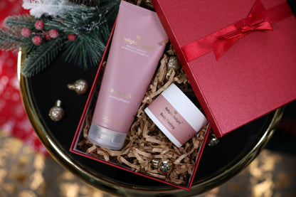 Świąteczny Duet Beauty Basics: Peeling i Mleczko do Ciała